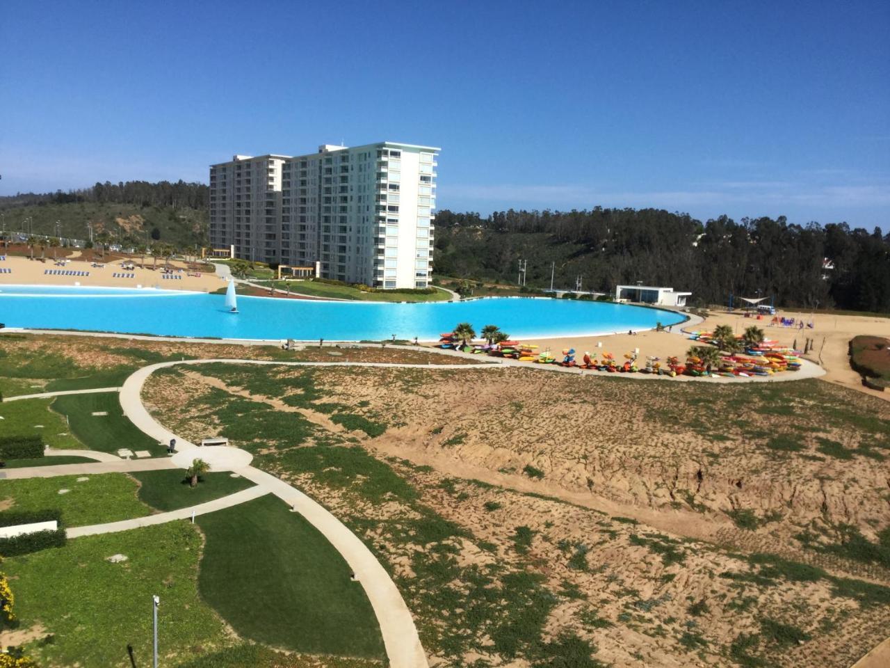 Departamento En Laguna Bahia Algarrobo Exterior photo